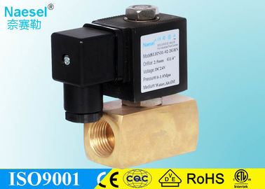 solenoid flow control valve brass 10 bar 145 psi pressure free mounting