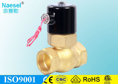 2L 2 Inch Steam Solenoid Valve Normal Closed Piston Pilot Type 200 Degree